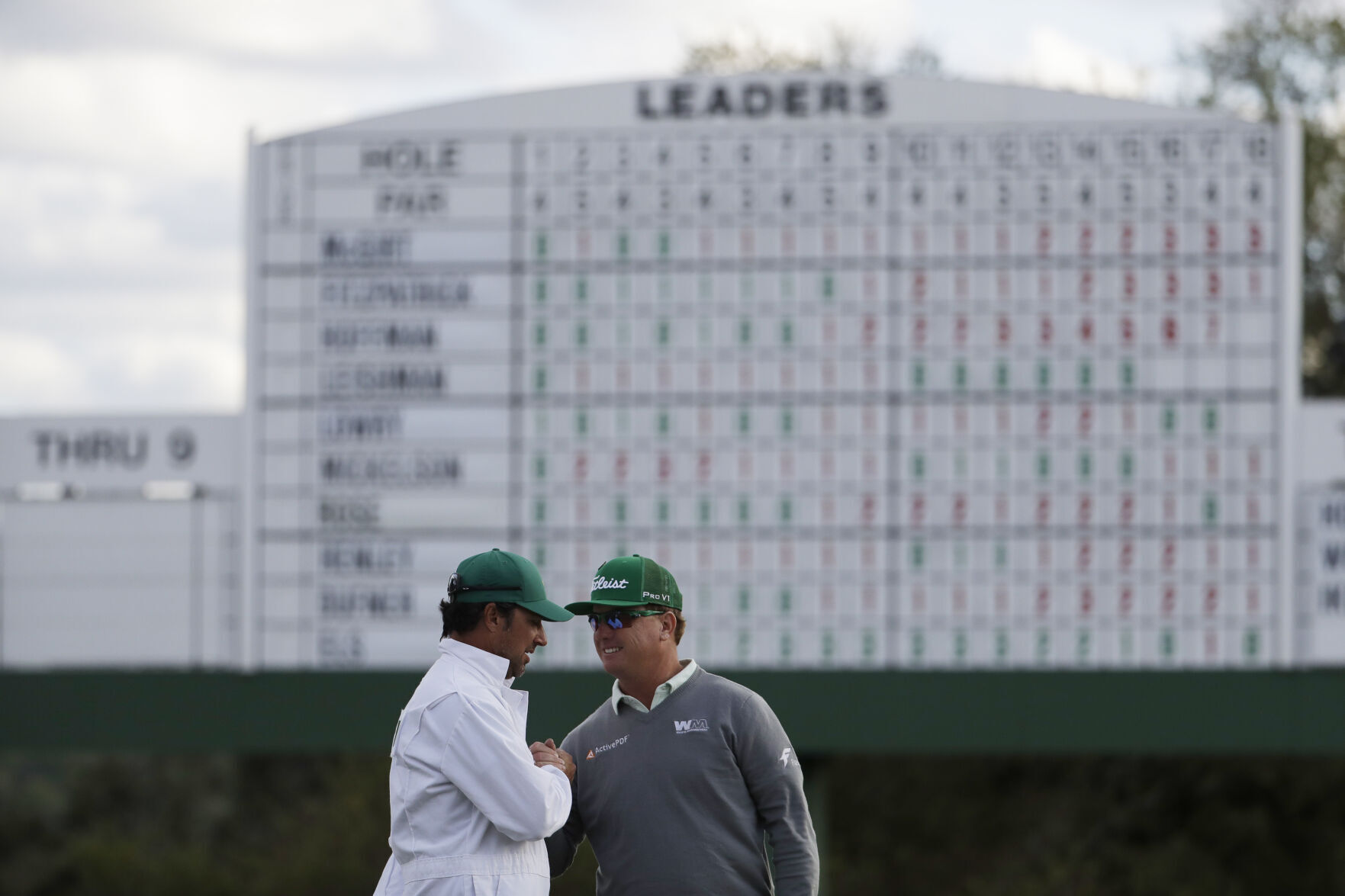 2017: Charley Hoffman finishes with largest first-round lead at Augusta National in 62 years